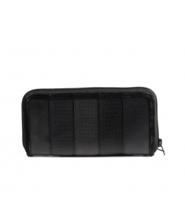 JAGGERY Large wallet with zip closure and card holder recycled from cargo belts