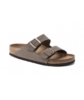 BIRKENSTOCK Arizona BS Vegan Mocha ciabatte doppia fascia Unisex