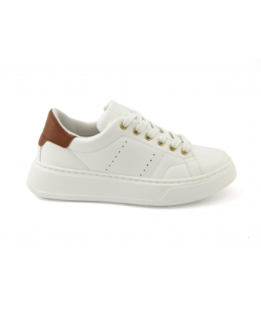 VSI MADY Woman maize vegan white sneakers made in Italy