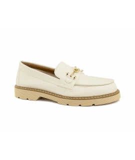 VSI ASTRY Mocassino vegan bianco morsetto scape vegan Made in Italy