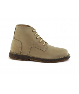 VSI IMMEL Bottine unisexe en nubuck végétalien avec lacets Fabriqué en Italie