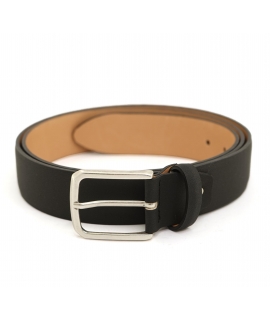 VSI SIEN Ceinture végétalienne cactus orange noir mat fabriqué à la main Made in Italy eco