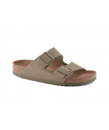 BIRKENSTOCK Arizona vegan khaki verde zapatillas unisex tejido zapatos veganos