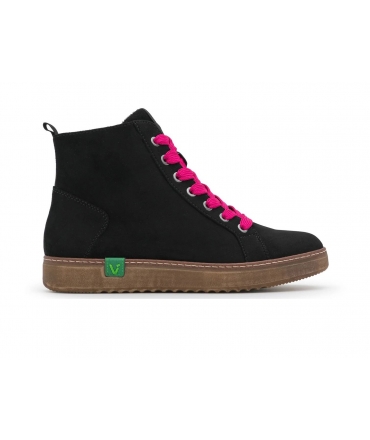 JANA High chaussures véganes recyclées Femme zip lacets