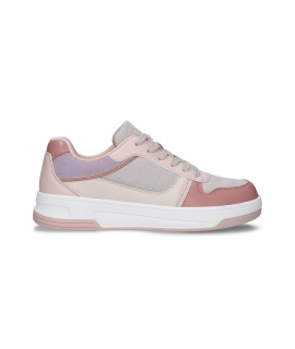 NAE Dara recyclé rose lilas multicolore vegan baskets lacets chaussures vegan