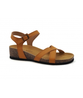 Zapatos VSI CAMI Mujer Sandalias cuña tiras cruzadas zapatos veganos Made in Italy