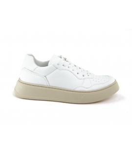 VSI KOBA White eco-friendly vegan sneakers corn vegan shoes Made in Italy