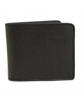 VSI RIPOLI waterproof corn black vegan wallet card holder made in Italy