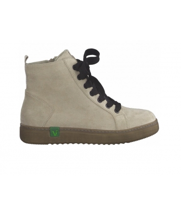 JANA High-Top-Sneaker, vegane, recycelte, vegane Schnürsenkel mit Reissverschluss