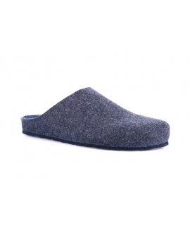 GRUNLAND chaussons homme vegan LOCO chaussons bleus recyclés