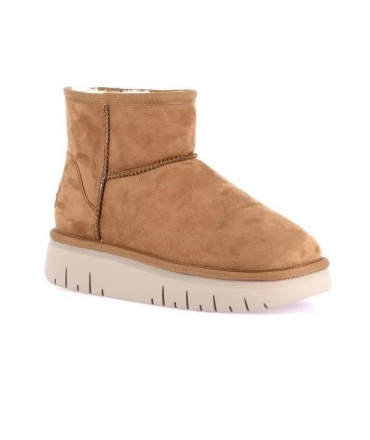 GRUNLAND vegan CHOT boot zeppa finto pelo imbottiti caldi