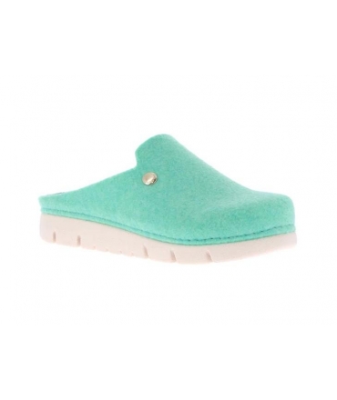 GRUNLAND vegan HATE ciabatte Donna pantofole riciclate menta