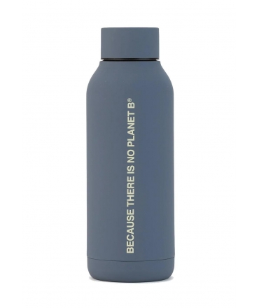 ECOALF Bronson thermal water bottle blue colored stainless steel cap 510 ml