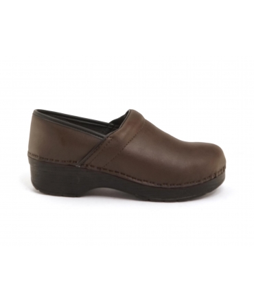 VSI DUNA Vegan Clogs Brown Clogs chaussures vegan Made in Italy